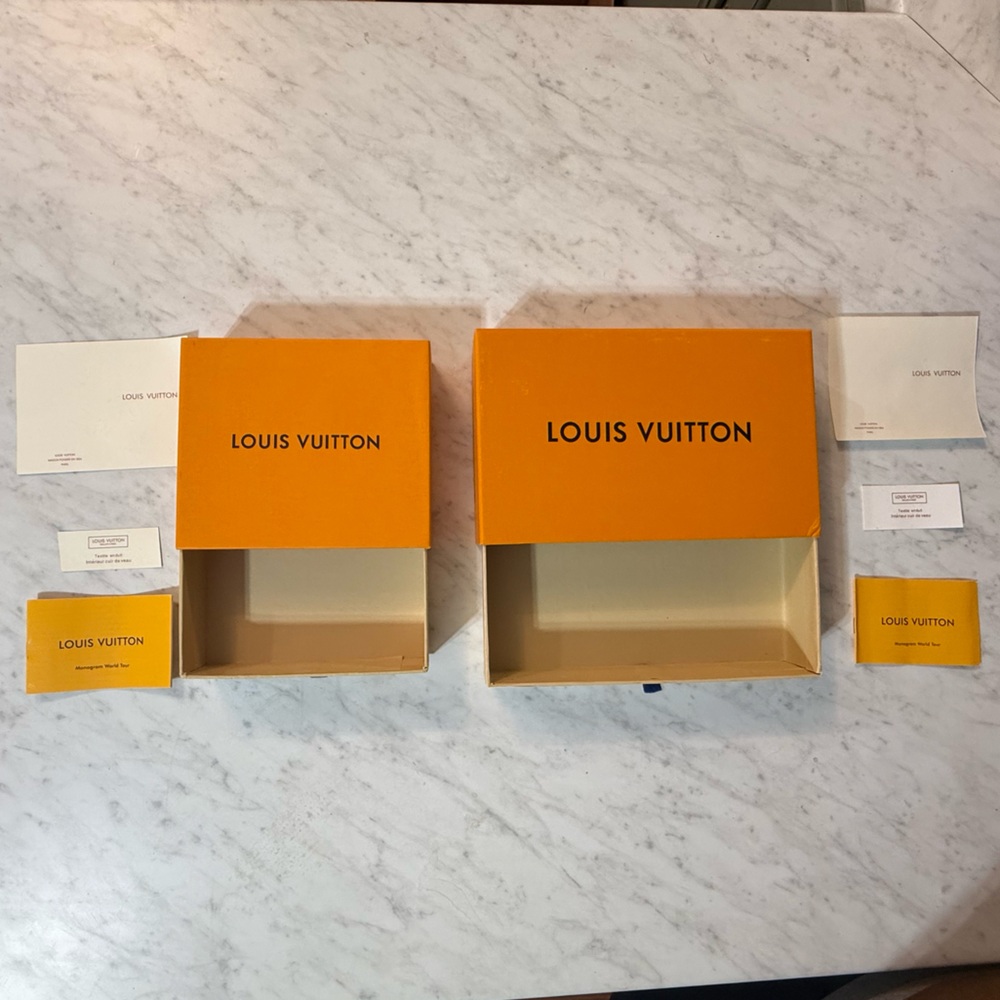 Louis Vuitton Sliding Boxes